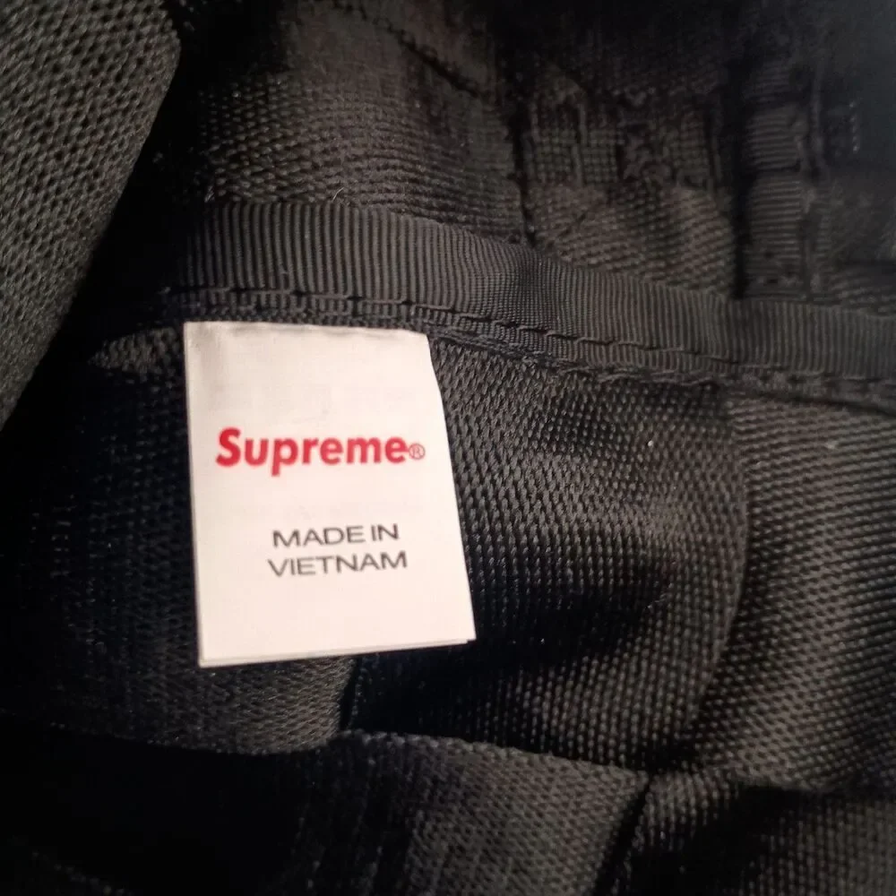 Supreme Woven Shoulder Bag Messenger SS23 Black